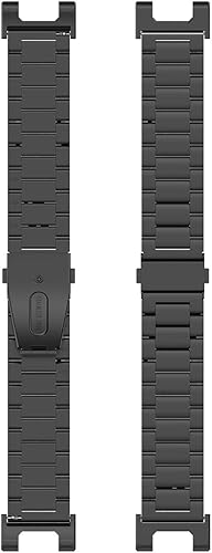 Miniatura 9 de FitTurn Compatible con las correas Amazfit T-Rex, pulsera elegante de repuesto de acero inoxidable sólido de metal ajustable con herramientas de
