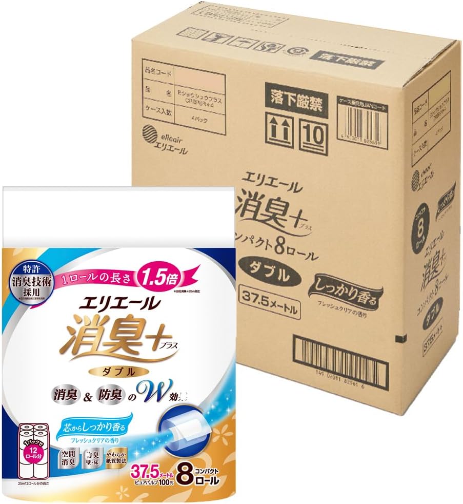 エリエール トイレットペーパー 消臭プラ