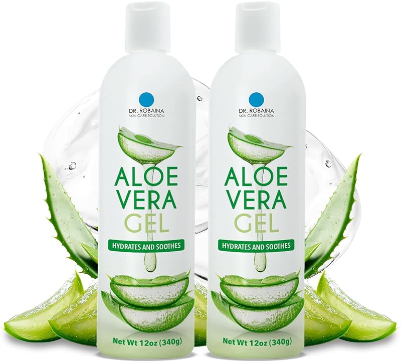 Dr. Robaina Gel de Aloe Vera com Óleo de Emu, 340 mL
