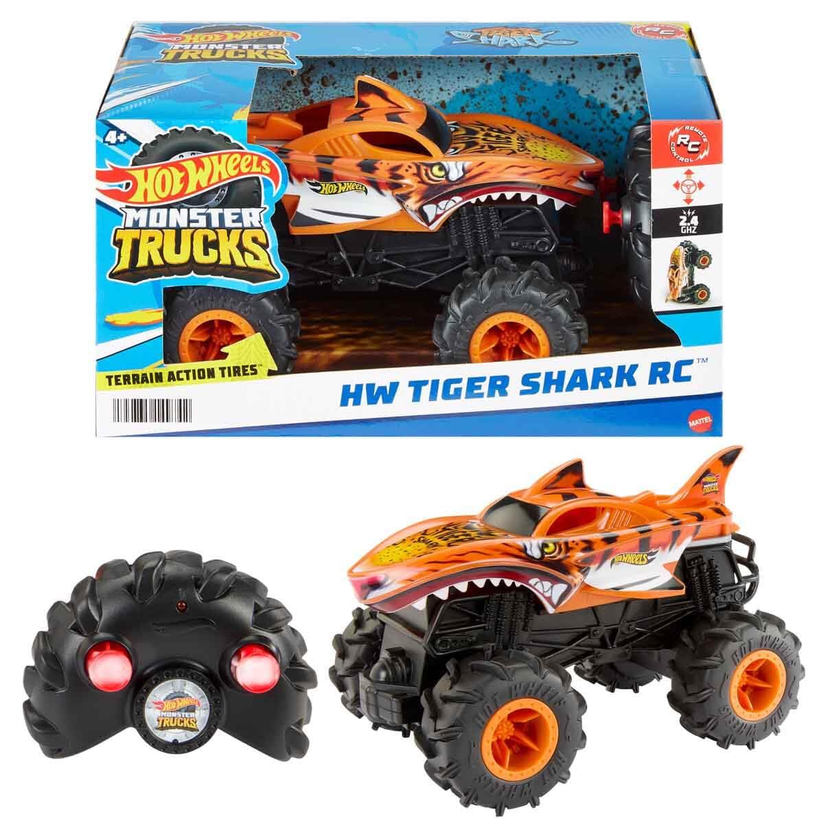 Hot Wheels Monster Trucks Tiger Shark RC