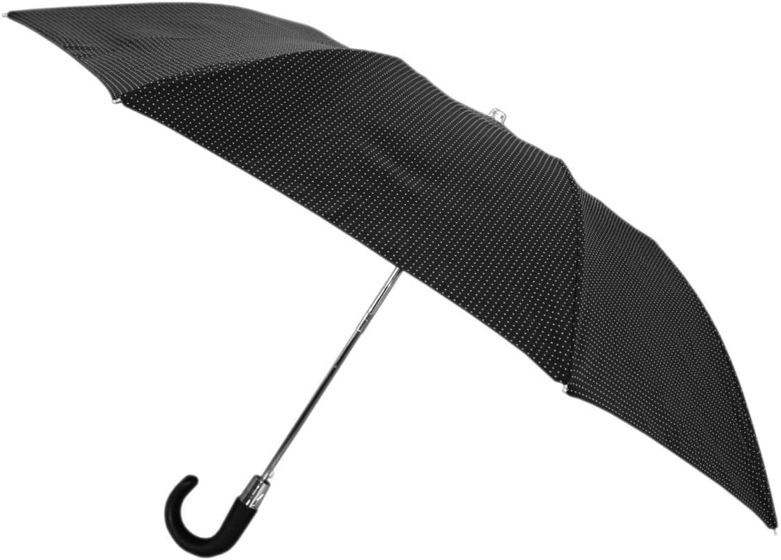 Pasotti Ombrelli Bespoke Folding Umbrella, Leather Handle CN5 P