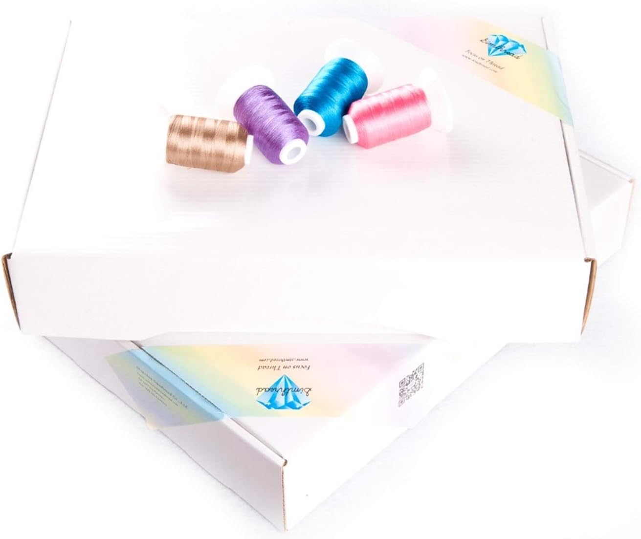Embroidery Thread Polyester Embroidery Machine Thread 120 Colors(120C 500M)