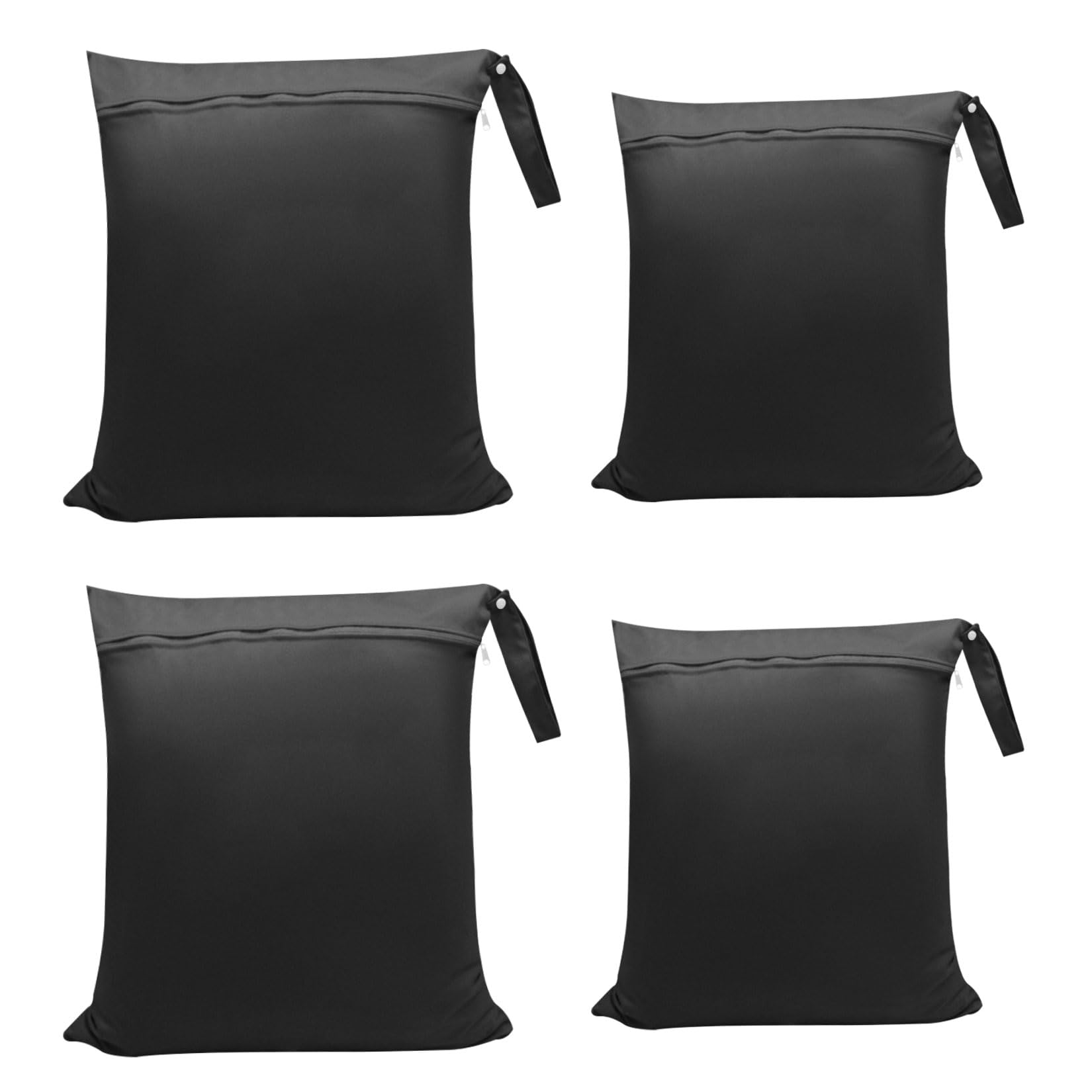 4 Piezas Bolsa Mojada para Traje de Baño y Toallas, Bolsa Impermeable Bañador Mojado Mujer, Bolsas Impermeable para Natación con Cremallera para Trajes de Baño Mojados Playa