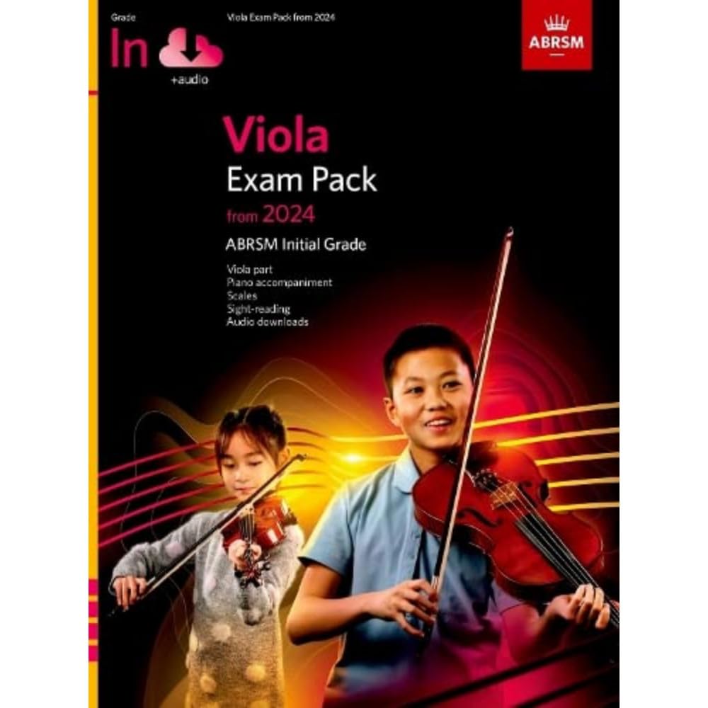 Viola Exam Pack from 2024, Initial Grade by ABRSM (Sheet music)