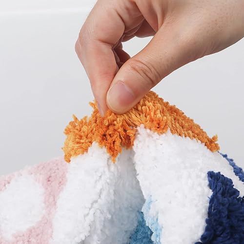 Miniatura 2 de Juego de 2 alfombras de baño suaves, antideslizantes, absorbentes, para bañera, ducha, baño, lavable a máquina, decoración de Navidad de 17 x 24 +