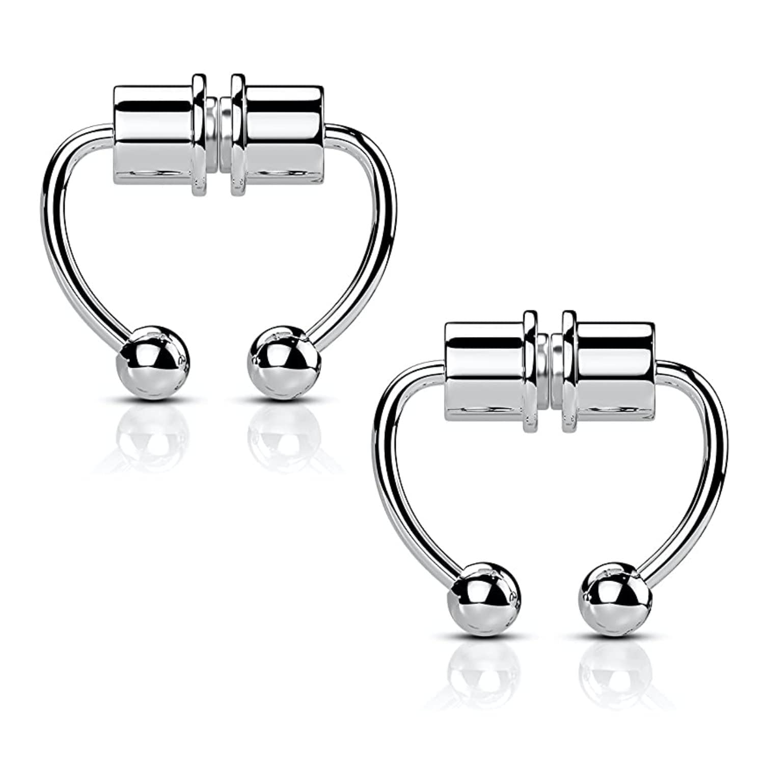 See full amazon price history chart for Via Mazzini Surgical Steel Clip-On No-Rusting Magnetic Punk Septum Clip For Men And Women (NR0222) Via Mazzini Surgical Steel Clip-On No-Rusting Magnetic Punk Septum Clip For Men And Women (NR0222) (B0B3X94L79) Amazon Price History, Amazon Price Tracker