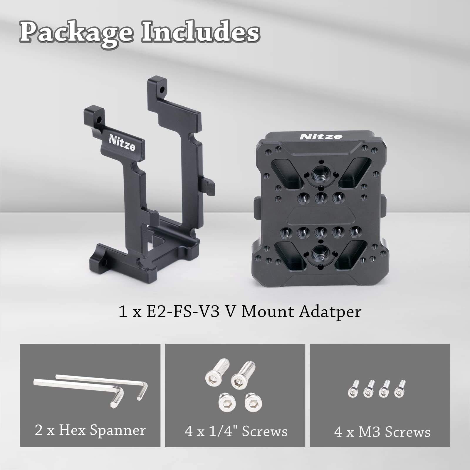 ビデオカメラ IDX V-Mount Camera Adaptor A-E2DT-2N idx-v-mount-to-v-mount-camera-