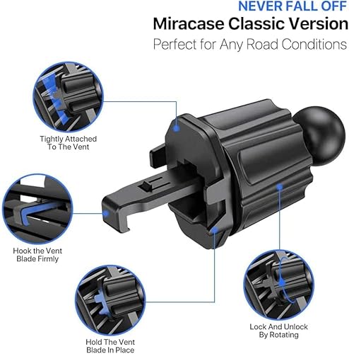 image for [New Generation] Miracase Car Phone Holder, Mobile Phone Holder for Ca