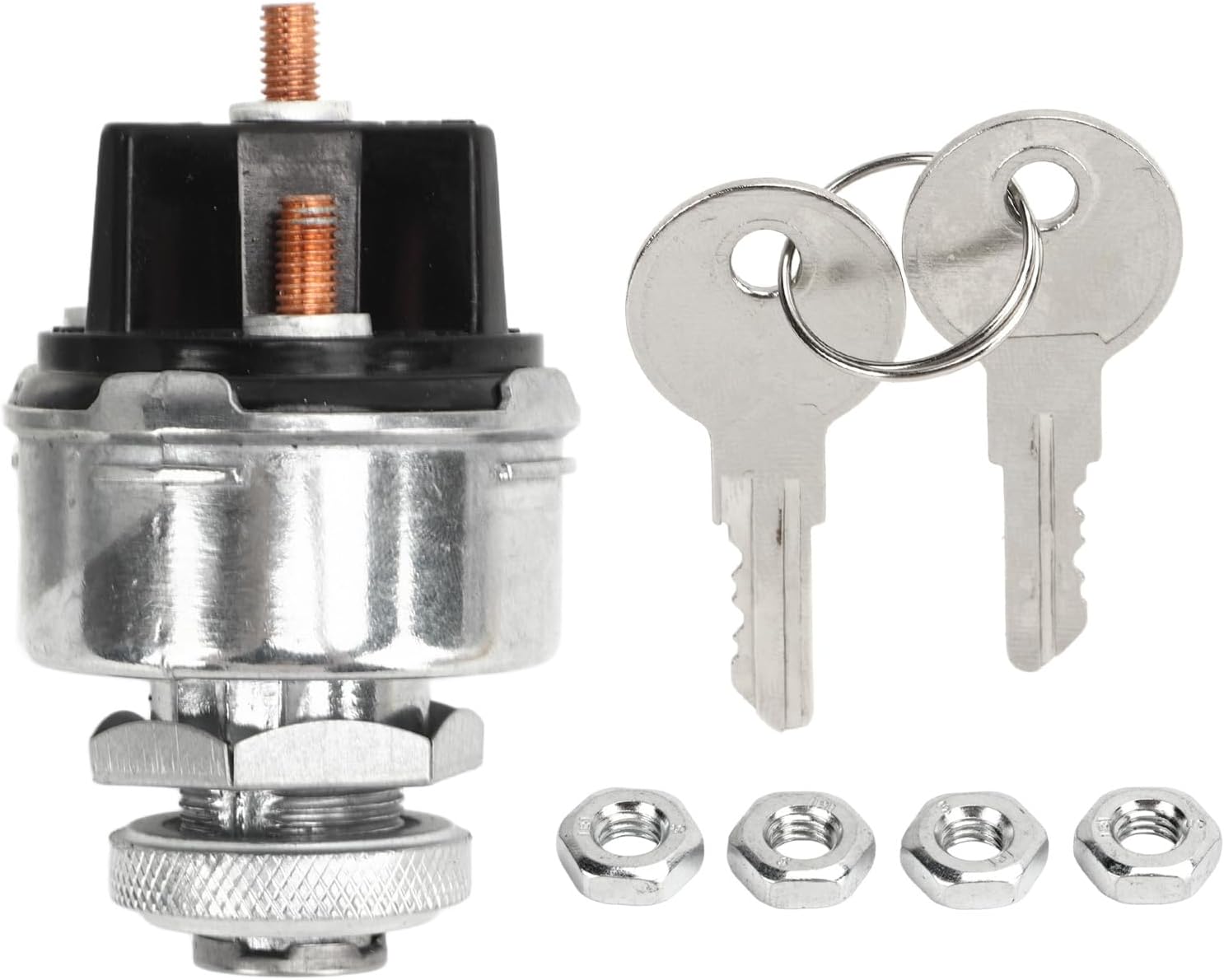 Ignition Switch with 2 Keys 942918 Replacement for Willys CJ2A CJ3A DJ3A CJ3B CJ5 CJ6