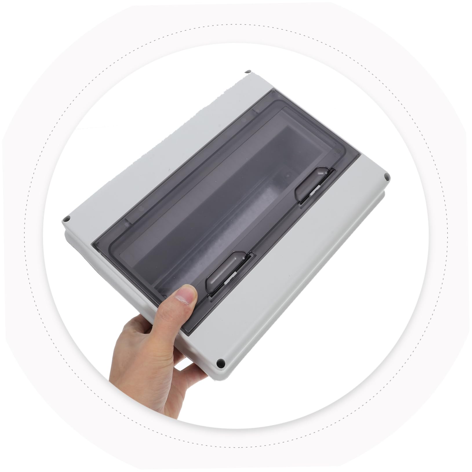 12-facher Schutzschalterkasten mit Sichtfenster, Ip65 Wetterfest