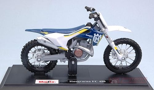 MODELLINO en Scala COMPATIBILE CON Husqvarna FC 450 1:18 MAISTO MI16909