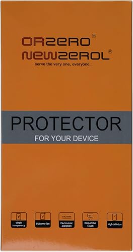 Miniatura 9 de Orzero (2 juegos de 4 paquetes compatibles con Samsung Galaxy Z Fold 4 5G, 2 protectores de pantalla frontal de poliuretano termoplástico (TPU) y 2