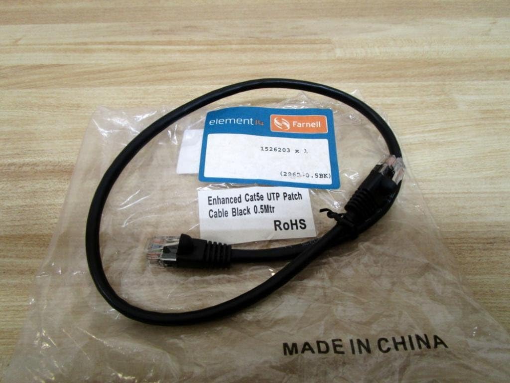 Farnell 1526203 Cable 296505BK