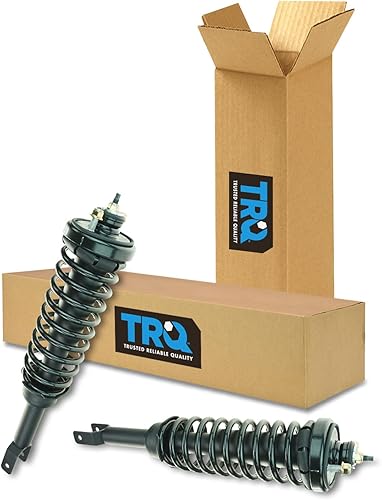 Miniatura 139 de TRQ - Conjunto de puntal delantero y resorte helicoidal (lados del conductor y del pasajero), para auto