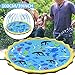 Produktbild HOTEU Sprinkle and Splash Water Spielmatte Spielmatte Garten im Freien Familienaktivitäten Gartenspray Wasserspielzeug für Kinder Kleinkinder 100/150 / 170cm