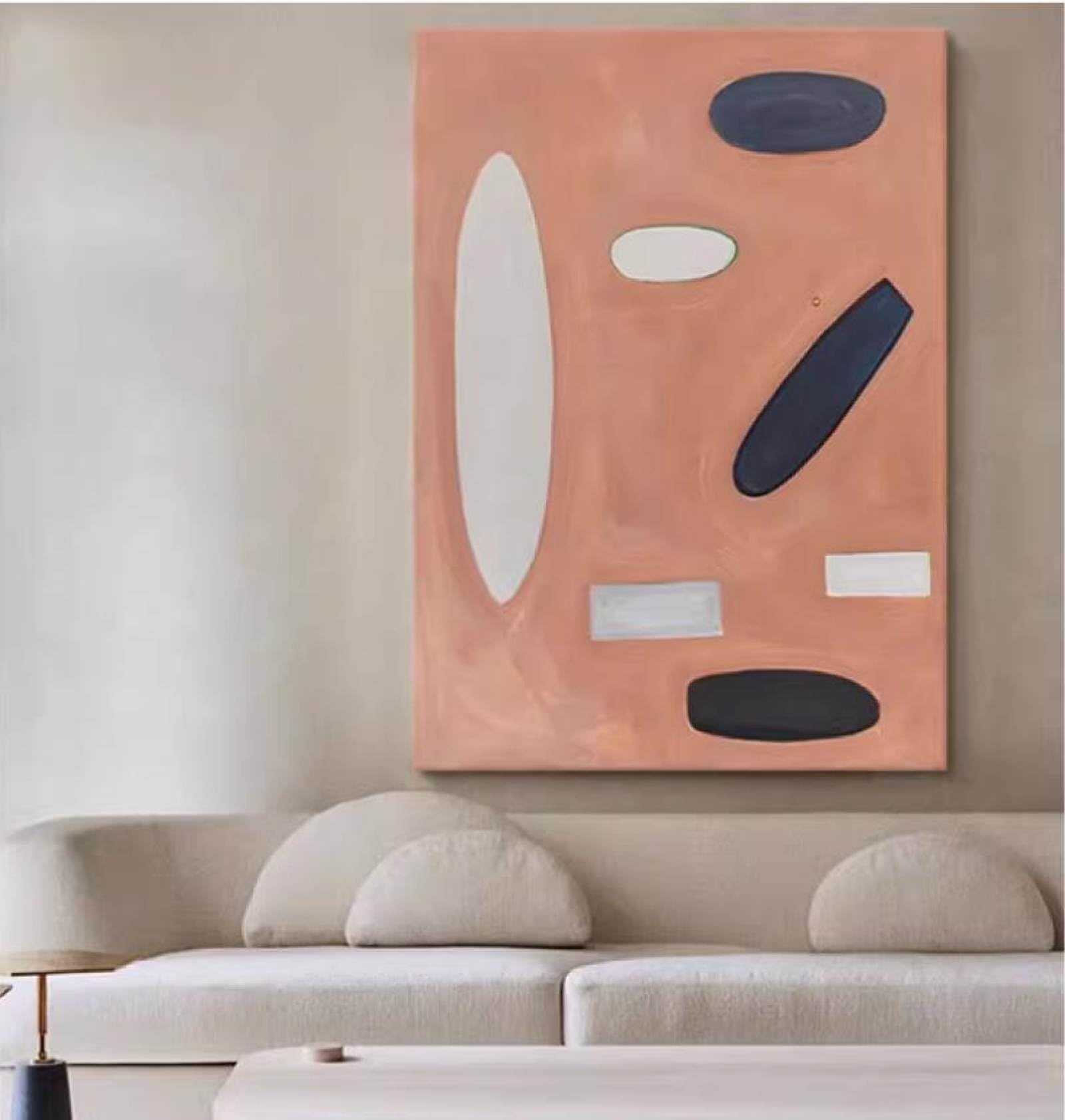 Peinture de texture faite main toile abstraite haut de gamme