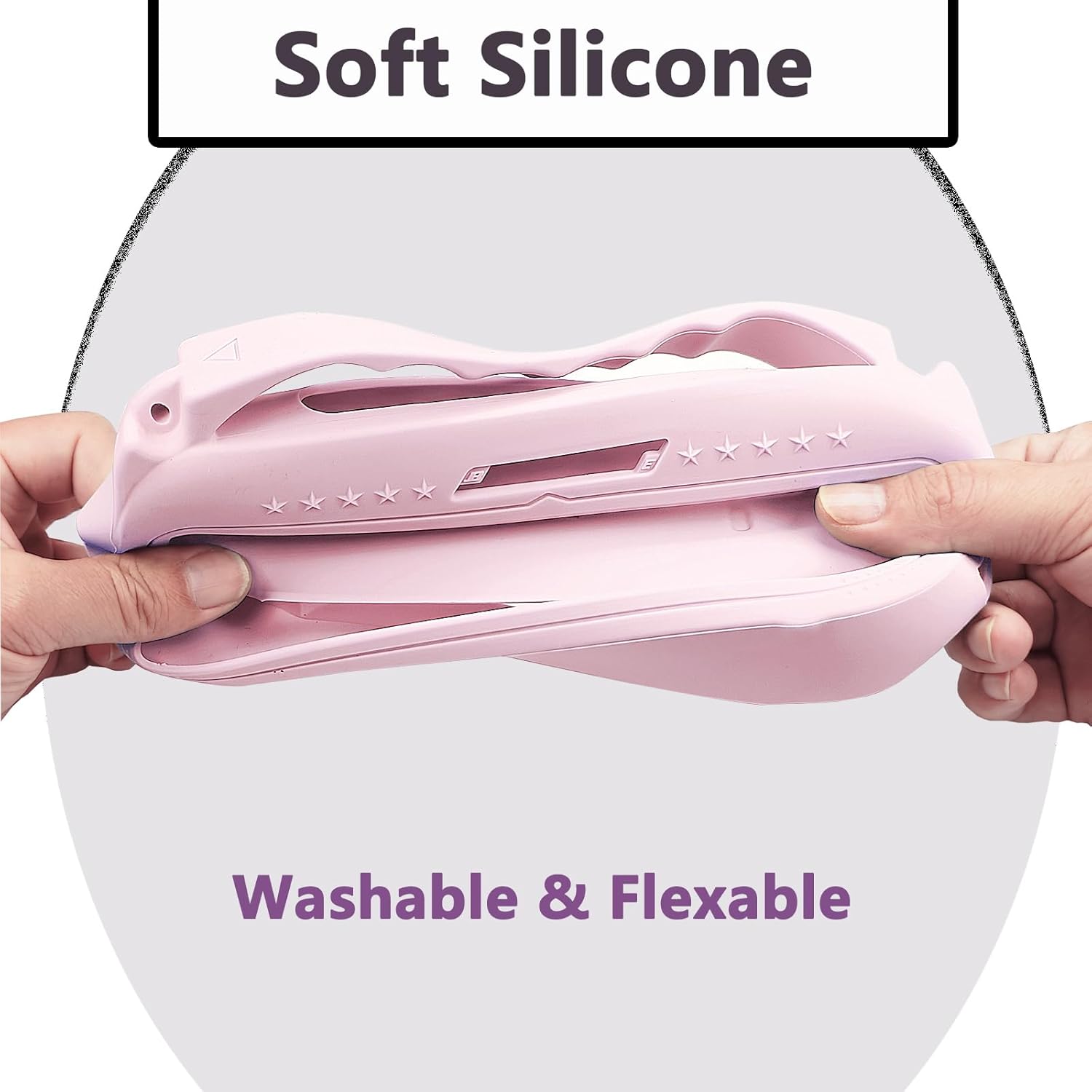 JCHPINE Silicone Cover Case for Bose SoundLink Flex Portable Bluetooth Speaker 2nd Gen, Protective Holder Accessories (Pink) - Image 4