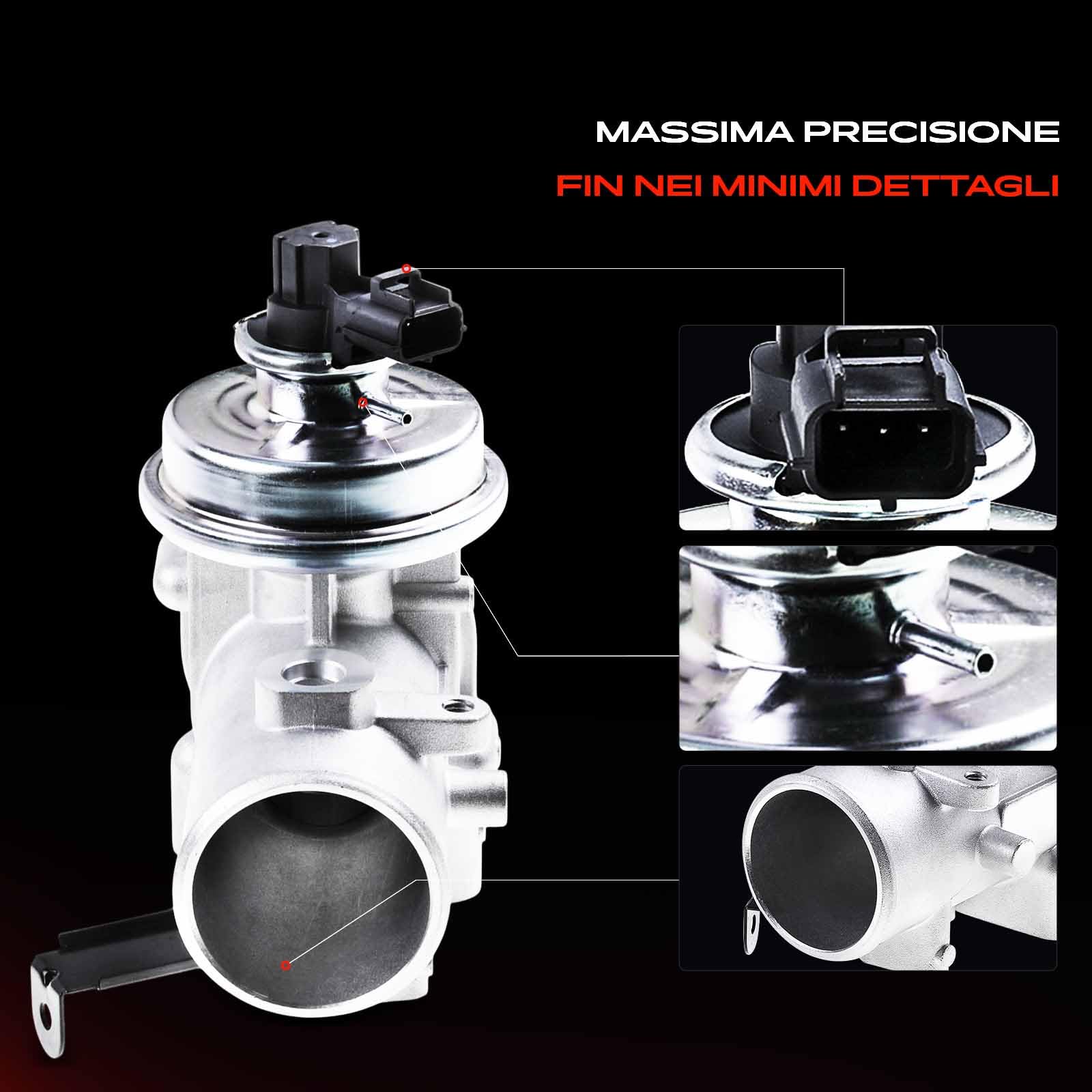 Frankberg Valvola EGR (valvola di ricircolo dei gas di scarico) 555304 | Compatibile con: Transit Box FA, Pianale/telaio Transit FM FN, Autobus di linea FB FC FD FS FZ