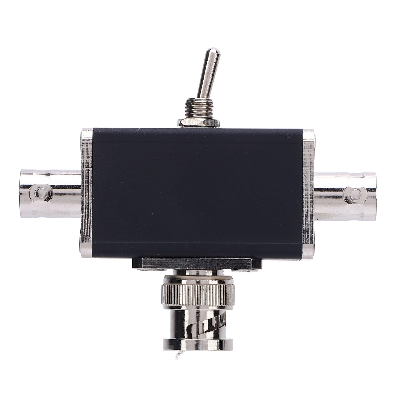 Continción Coaxial de Antena de Jamón CB 2 Formas, Conmutación Coaxial de 2 Posición con Conector BNC 100W 1 a 30MHz Rango, 1 Entrada 2 Salida