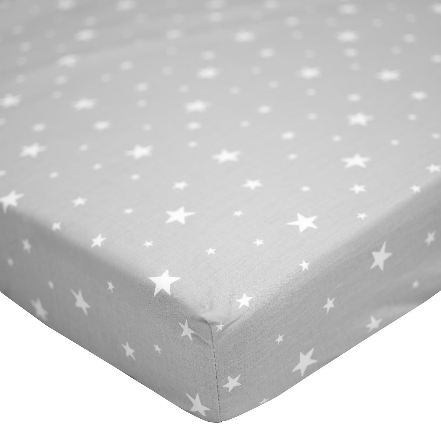 Drap-housse coton 90x190 cm Sevira Kids Stella pour lit enfant
