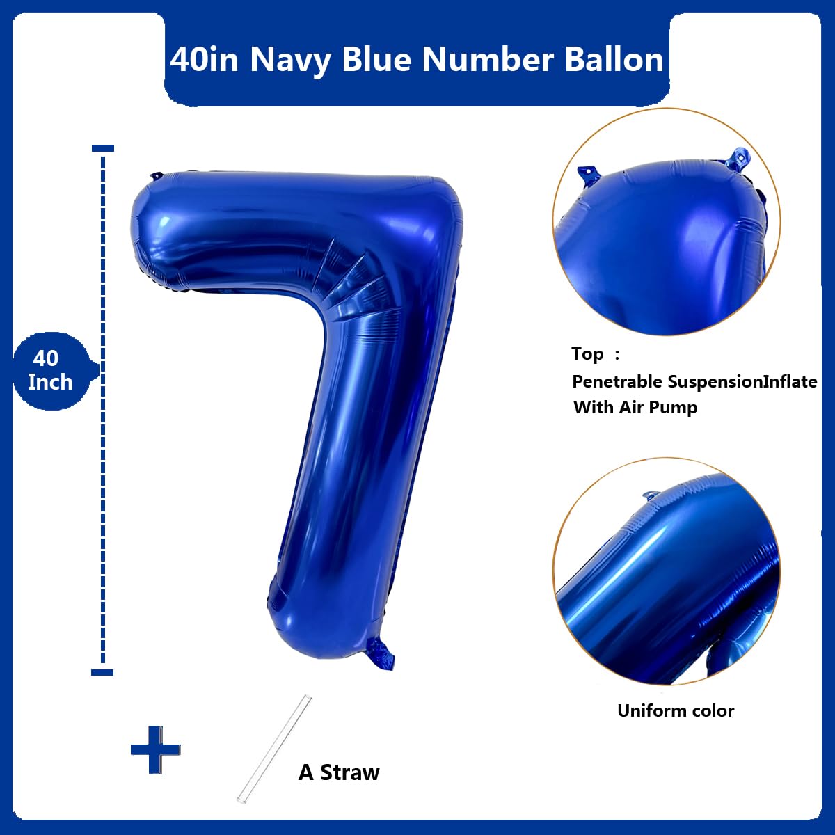 Red 0 balloon 40 Inch Giant Helium Foil Number 0 to 9 Red Balloon Birthday Wedding Party Digital Decorations (Number 0) — view 142