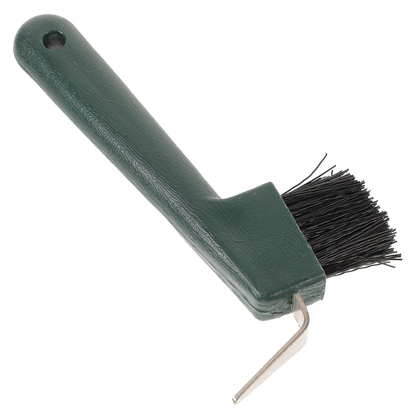 CIYODO Horse Grooming Supplies Hoof Brush Horse Hoof Cleaning Tool Iron Plastic Material Random Color