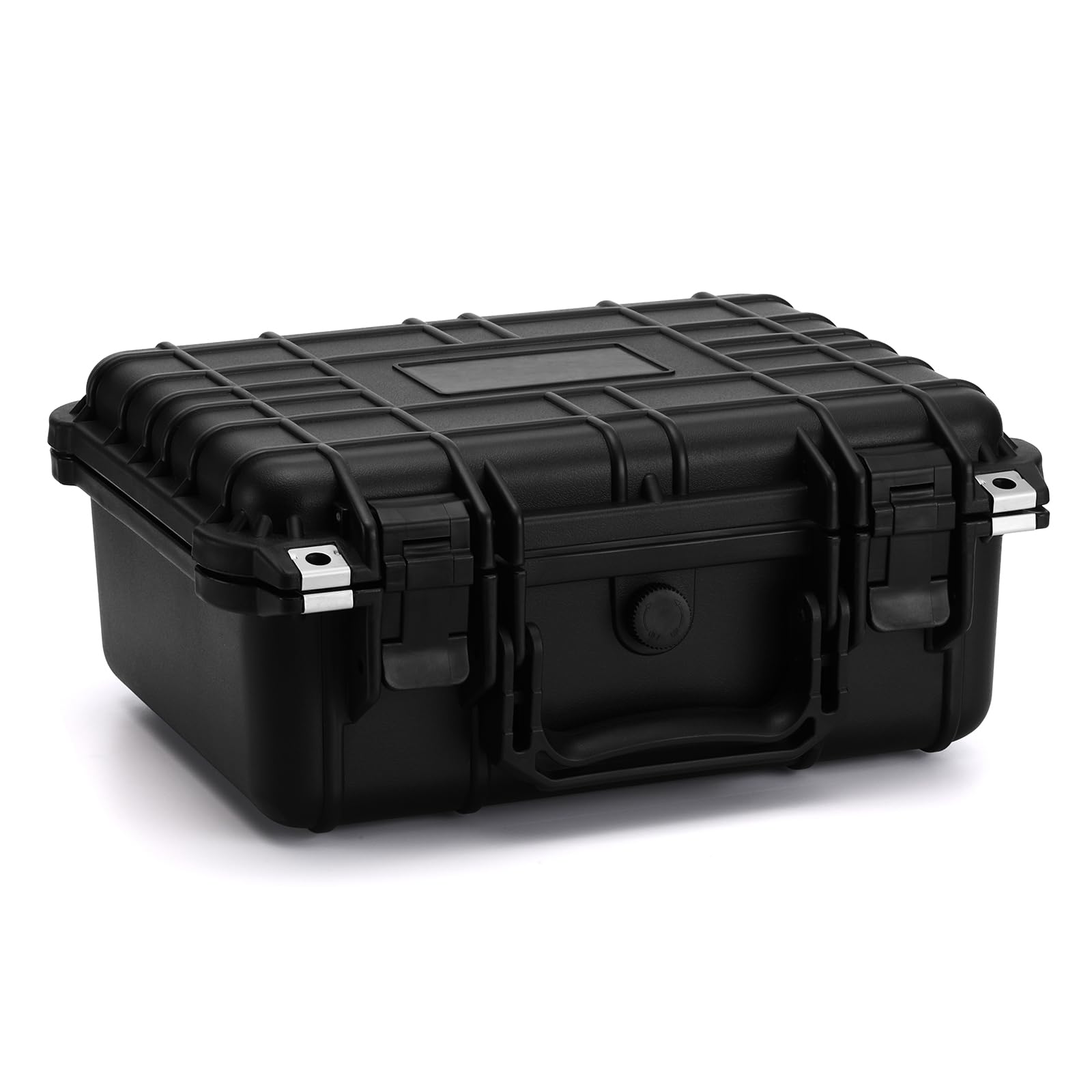 Mayouko Waterproof Plastic Toolbox with Foam Insert, 13.4" x 11.6" x 6", IP67 Lockable Storage Box, Customizable Foam, Shockproof Hard Case Weatherproof Container, Protective Hard Camera Case