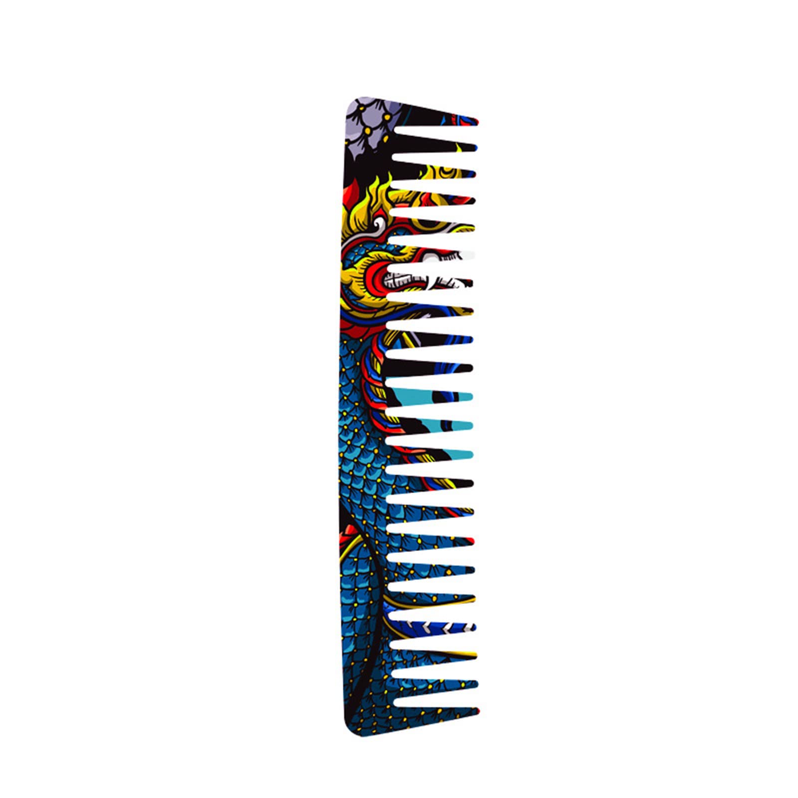 Comb, Fawoonu Plastic Barber Combs Wide Tooth Comb Tailed Comb Hair Cutting Styling Comb for Salon Hairdressing Hair Care Tools