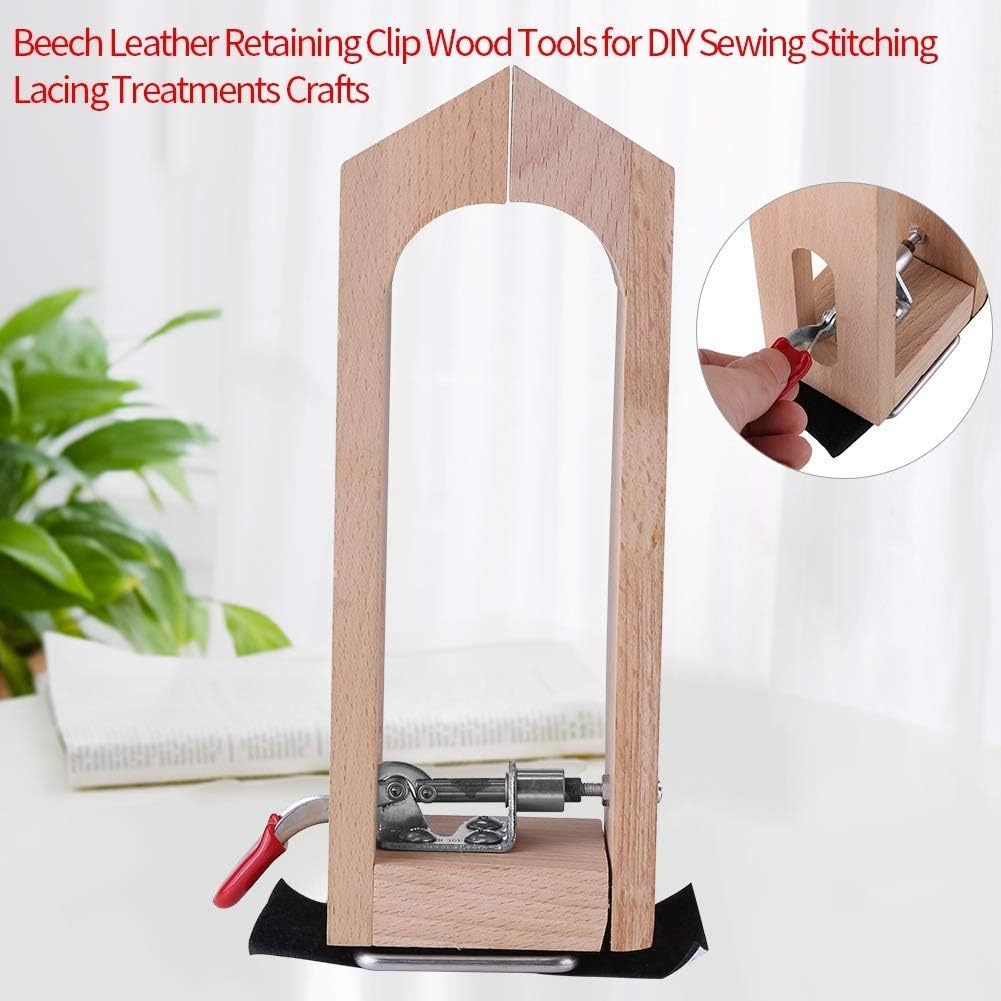 Leather Clamp, Leather Stitching Horse Clamp for DIY Hand Leather Working Tools