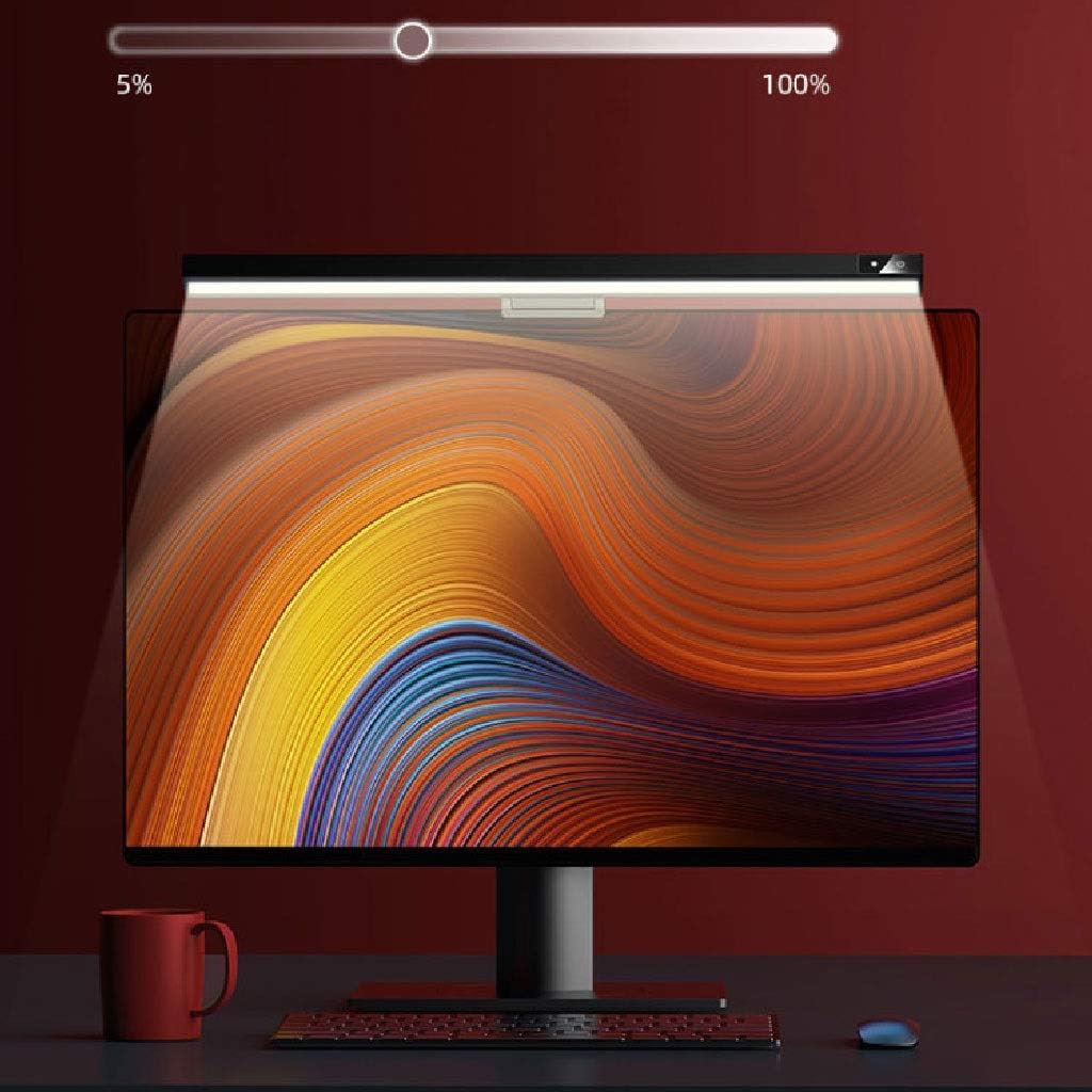 Stepless Dimming Touch Led Desk Lamp for Computer Pc Monitor Screen Bar Hanging Light Reading USB Powered Lamp