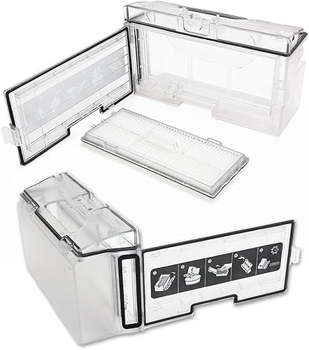 Miniatura 4 de Ytaland - Caja de depósito de polvo de repuesto para Roborock S8 S8+ S8 Pro Ultra S8 Plus-WHT Robot Aspirador Piezas
