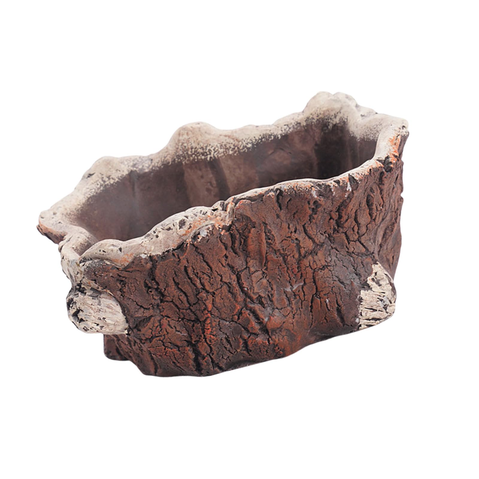 HZGFNBZ Cement Pots Unique Tree Root Shaped Plant Container Decorative Planter for Home Table Creative Plant Container