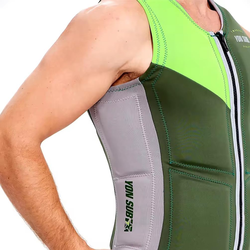 WYYHAA Adult Neoprene Wakesurf Impact Vest, Designed for Wake Surf and Skimboard, Great for Boating Rafting Surfing All Other Watersports Activities