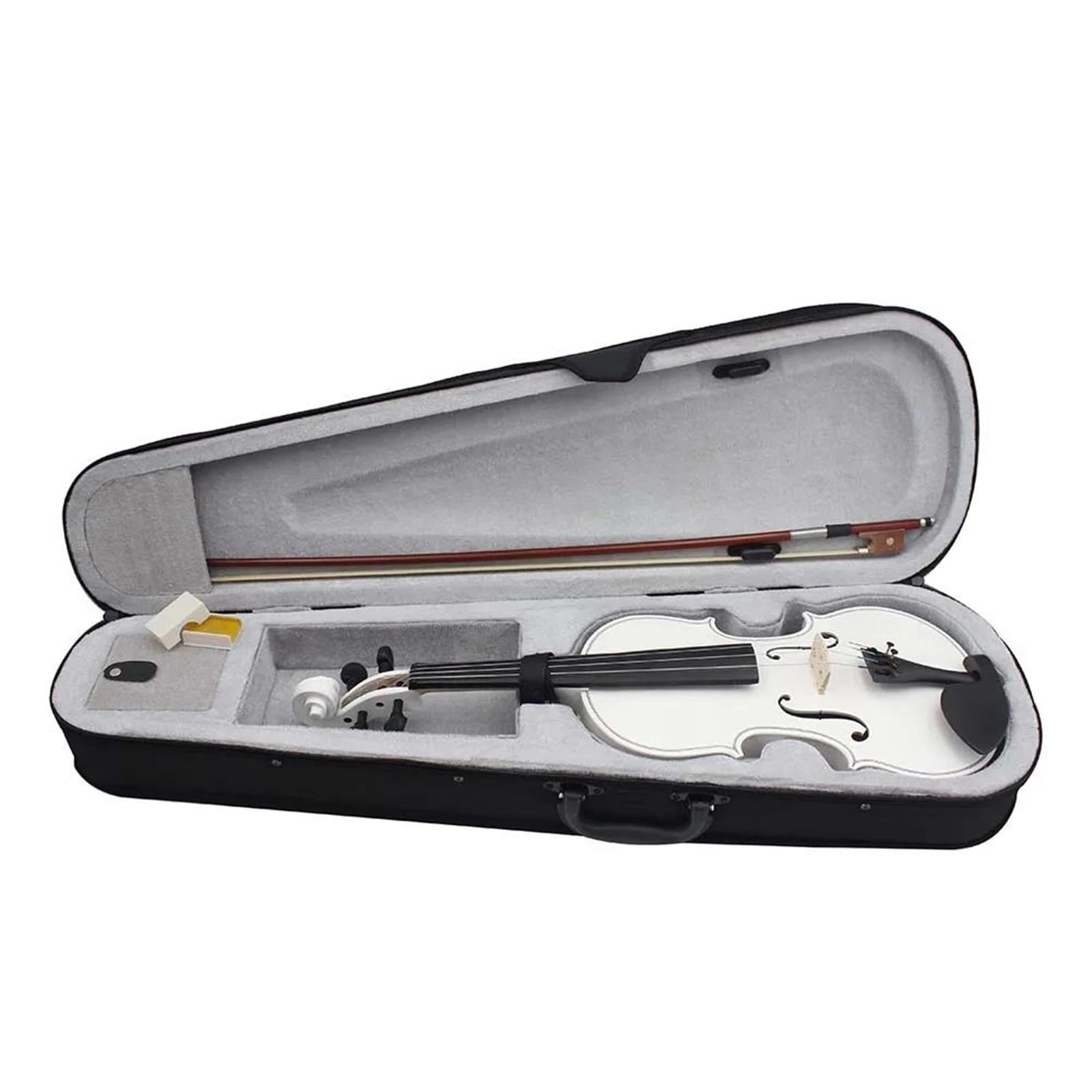 Violino 4/4 Principianti Principianti Studio Pannello In Legno Massello Di Acero Abito Per Con Accessori(Violin)