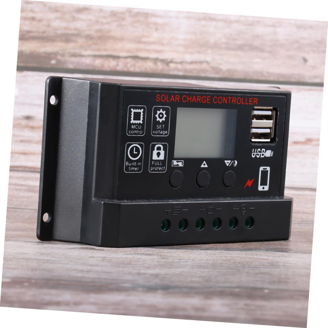 Happyyami Solar Charge Port Solar Battery Controller Ground Solar ...
