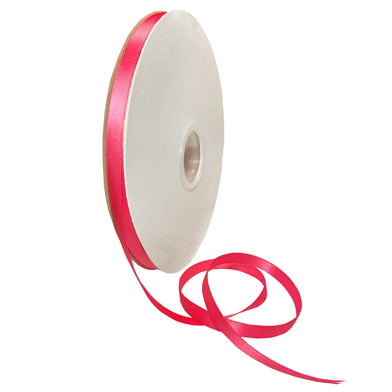 Ruban de satin double face rose camélia idéal pour décoration de mariage
