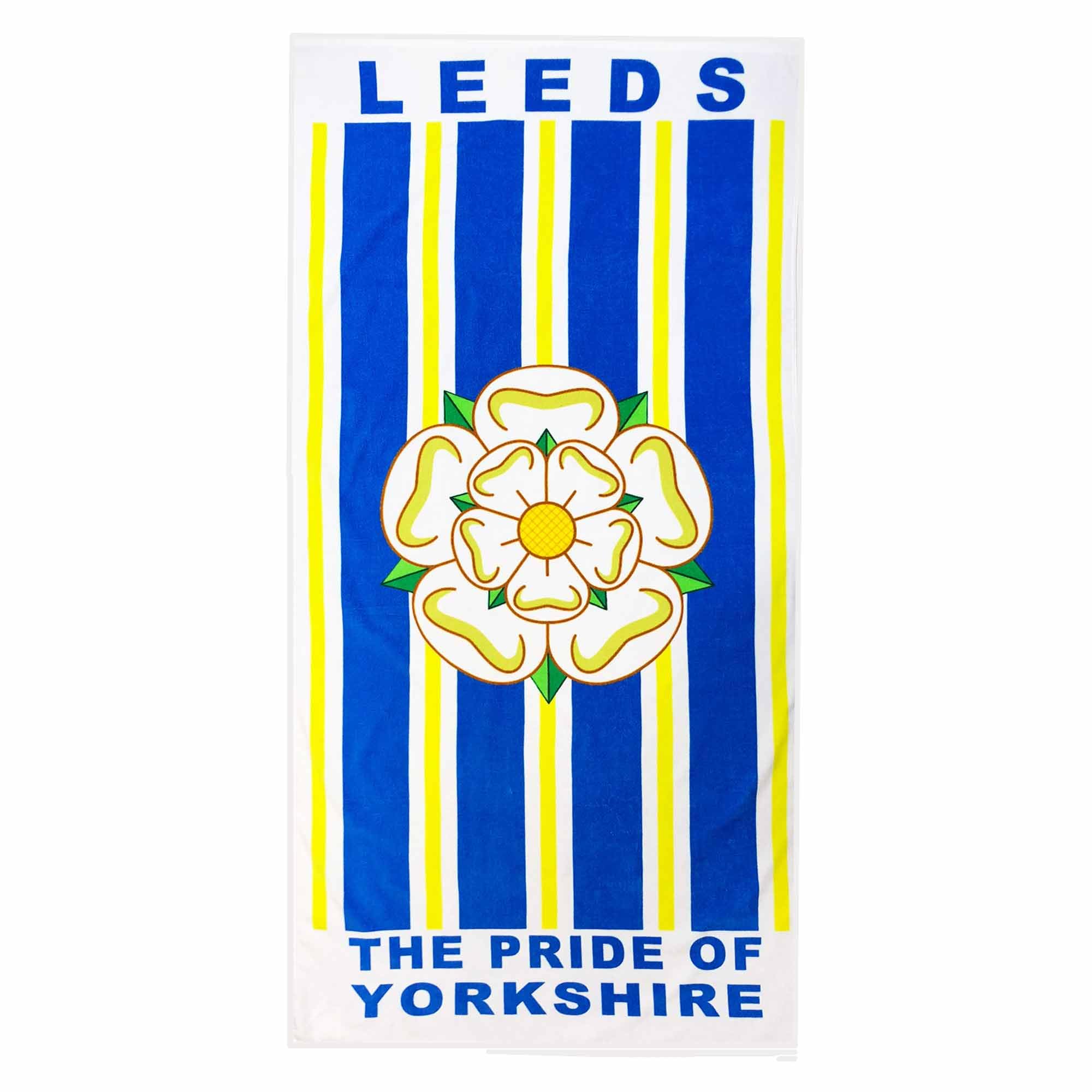 Bandiera del Leeds, 1,5 x 0,9 m, in poliestere HD, con rosa