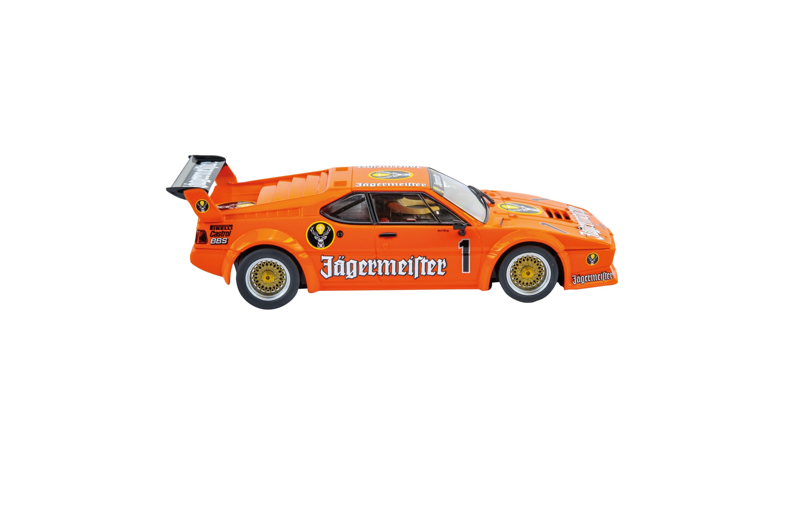 Carrera Digital132 I BMW M1 Procar 'Jägermeister Racing Team, No.1' I Auto Digital 132 Rennbahn | Front-, Rück- und Bremslicht | Original BMW Lizenz | Maßstab 1:32 | Ab 8 Jahren