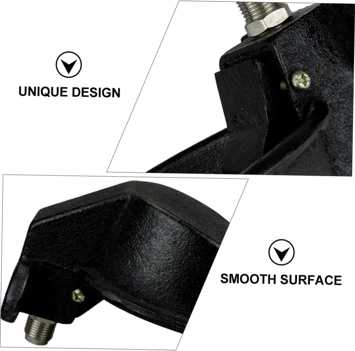 VICASKY 2pcs Pig Water Feeding Bowl Automatic Livestock Waterer Animal Drinkers Anti-Upside Down Safe Engineering