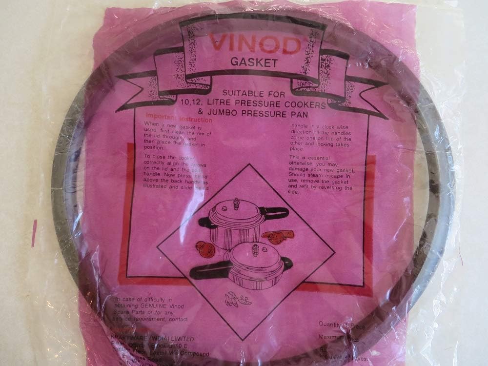 Vinod Pressure Cooker Gasket Home & Kitchen