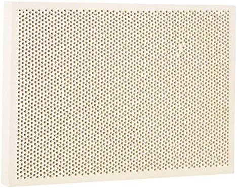 High Temperature Resistant Soldering Board, Ceramic Honeycomb Soldering Board + Soldering Mat Jewelry Heating Paint Printing Drying Tool Plate Mat Sheet For Gas Stove Head 135 * 95 * 13mm