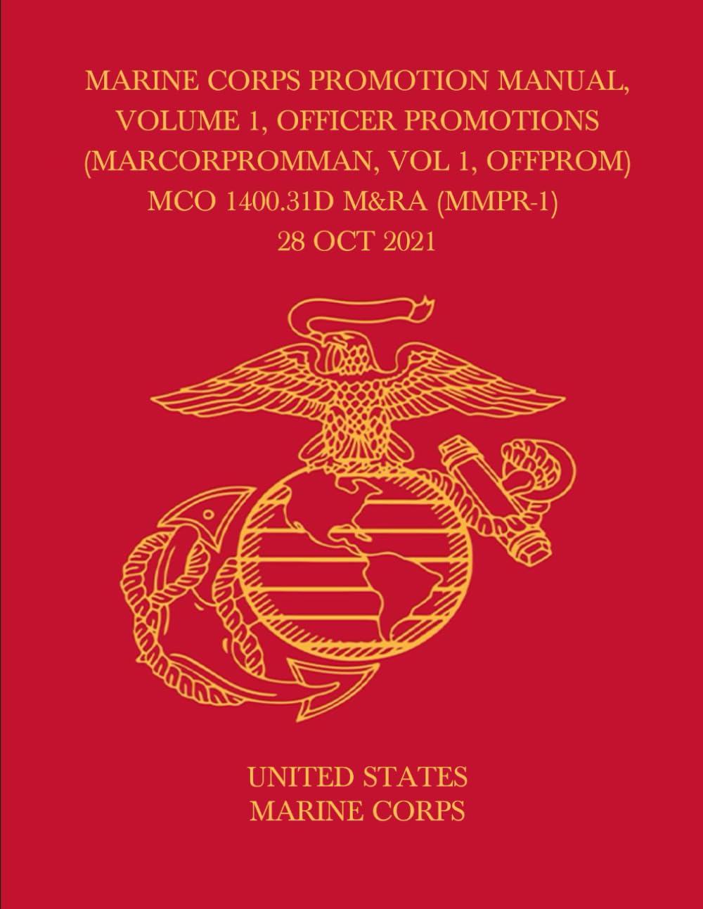 Amazon.com: Marine Corps Promotion Manual, Volume 1, Officer Promotions ...