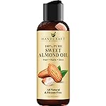 Handcraft Blends Sweet Almond Oil - 4 Fl Oz - 100% Pure and Natural - Premium Grade Carrier Oil for Skin and Hair - Hair and Body - Massage - Hexane-Free