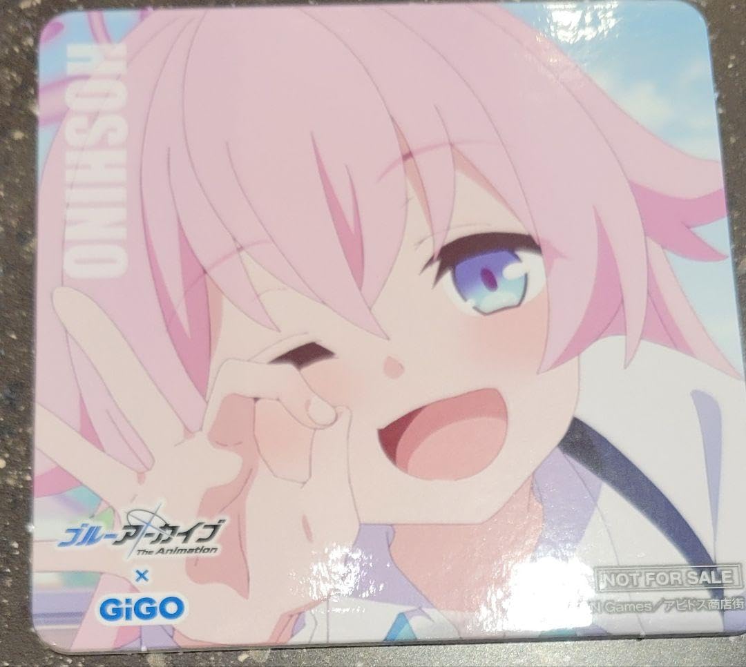 Amazon.co.jp: ブルアカ コースター GIGO 期間 小鳥遊ホシノ