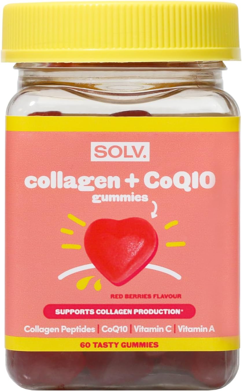 Collageenpeptiden CoQ10 Vitaminegummies. Vitaminen A C-supplement, biotine. Ondersteunt de productie van Collegen (60 kauwgom), schoonheidssupplementen haar huid nagels. Rode bessen