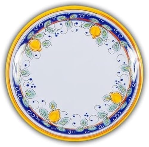 Plato de cena Alcántara de melamina de inspiración italiana