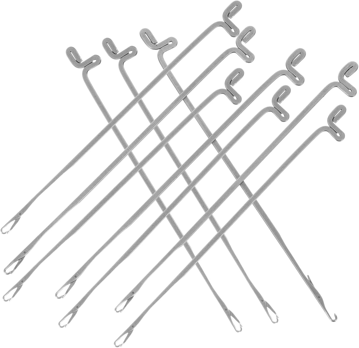 OHPHCALL 10pcs Fine Beading Needles for Bracelet Making Crochet Hooks Beading Tools Craft Making Supplies