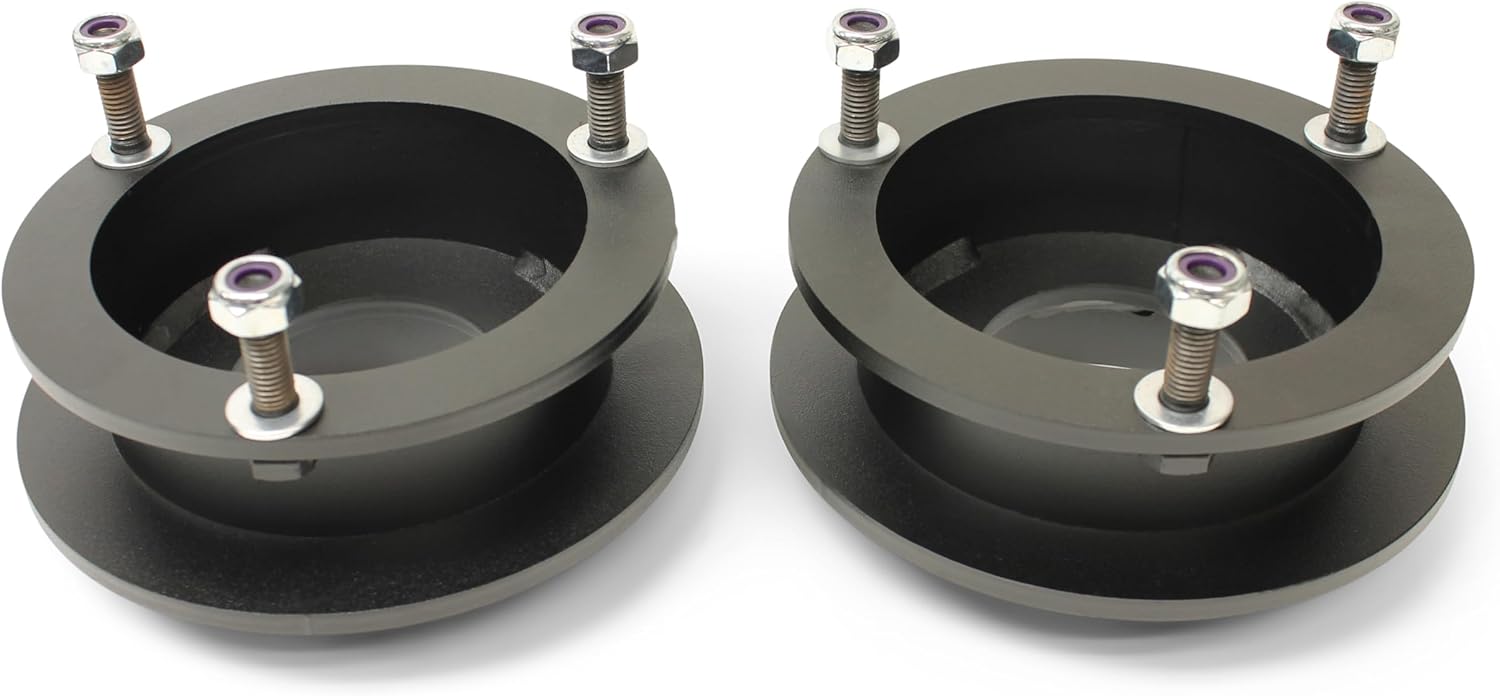 MotoFabLifts 2" Front Leveling Lift Kits for 4WD Dodge Ram 1500 1994-2001,1994-2013 Ram 2500,1994-2012 Ram 3500 Truck Lift Pucks MADE IN THE USA