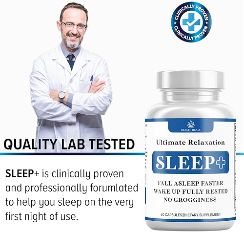 Miniatura 4 de Ayuda para Dormir Relajante, Natural y sin Formación de Hábitos, Suplemento del Sueño Desarrollado para Apoyar un Sueño Más Largo y Mejor,