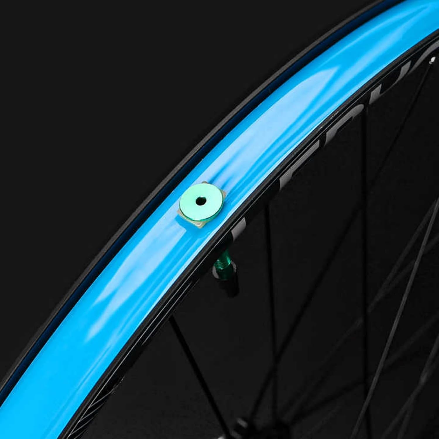 Tubeless Bicycle Wheel Rim Tape 700C Advanced, Bike Rim Tape Blue Roll for Anti Puncture Vacuum Tubeless Tire Pad MTB/Road Rim Wheel Strip Tape Length 10m